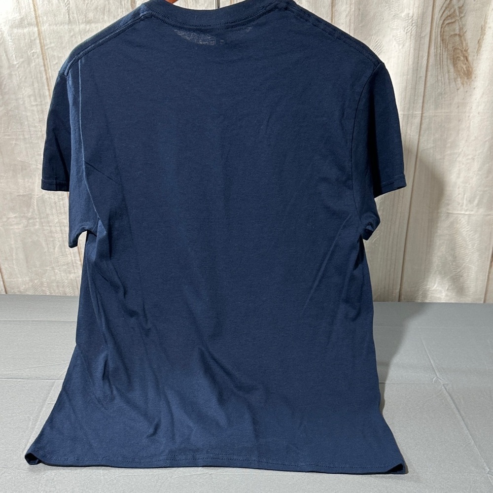 Gildan Navy Blue St. Maarten Tee - Picture 3 of 5